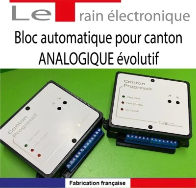 BLOC AUTOMATIQUE POUR CANTON ANALOGIQUE HO ET N - Photo 1/4