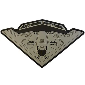 USAF b-2 spirit stealth bomber anywhere anytime whiteman touch fastener patch - Picture 1 of 11