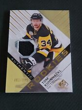 2016-17 UD SP GAME USED TOM KUHNHACKL #193 #ed 381/399 ROOKIE RC JERSEY
