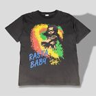90's Vintage RASTA BABY Crew Neck Graphic T-Shirt-Large-Amsterdam Coffee Shop