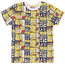 T-shirt / maglietta gialla e bianca Simpson