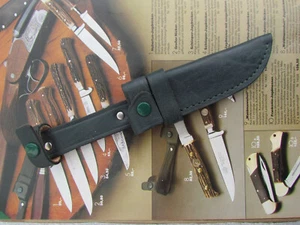 FODERO COLTELLO STILET con passante per cintura. Per coltello Solingen da 11,5 a 12 cm cl. - Foto 1 di 3