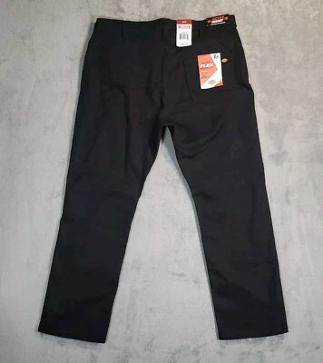 Мужские джинсы Dickies Duck Flex 38x30 черные подлинный обычный крой прямые штанины новые с ценниками   - Изображение 1 из 4