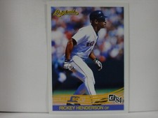 2002 Donruss Originals Rickey Henderson #185 HOF