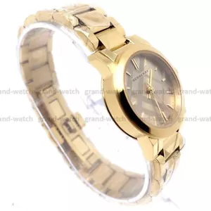 Burberry BU9234 The City Gold Ion-plated Bracelet Fashion Women's Watch - Picture 1 of 7