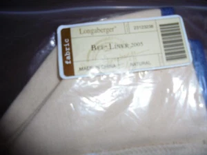 Longaberger 2005 Bee 2004 Golf Club Basket Stand Up Liner #23123238 - NEW - Picture 1 of 1