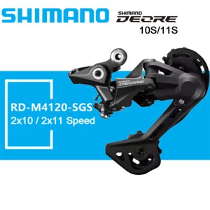Shimano Deore RD M4120 Rear Derailleur 10/11 Speed MTB Bike Rear Derailleur SGS - Picture 1 of 1