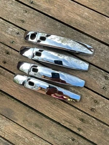 VF Commodore Door Handle Cover Set CHROME intelligent Entry - Picture 1 of 5