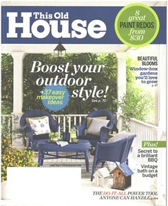THIS OLD HOUSE Magazine June 2013 Outdoor Style Makeover Ideas Window Box Garden - Picture 1 of 1