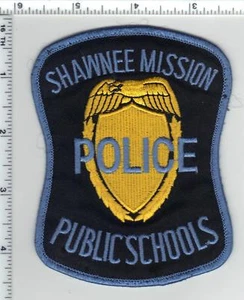 Shawnee Mission Public Schools Police (Kansas) uniform take-off patch 1980's - Picture 1 of 1