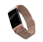 FITBIT CHARGE Stainless Steel Mesh Band Rose Gold Fits Charge 3 & Charge 4 NEW 
