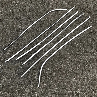 1965-66 Plymouth Fury Dodge Chrysler 300 2dr C body DRIP RAIL Trim molding set - Image 1 of 4