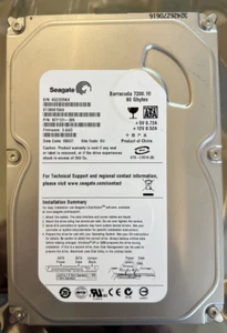 Seagate Barracuda 7200.10 80GB Internal 7200RPM 3.5" (ST380215A) HDD - Picture 1 of 4