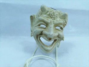 Comedy Drama Plaster Wall Mask, Ancient Greek Theater - Picture 1 of 4