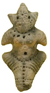antique ceramic idol, Ornament Trypillia culture 5400 and 2750 BC - Picture 1 of 13