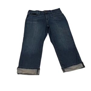 NYDJ Marilyn Crop Dark Jean Women’s Size 12 - Picture 1 of 3