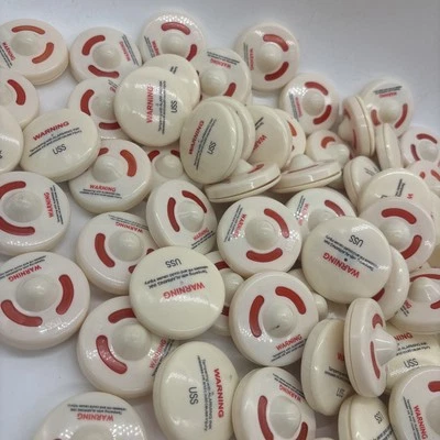 LOT OF 50 USS Tampering Security Ink Pins Anti Theft Alarm Sensors BACK & FRONT - Image 1 of 4