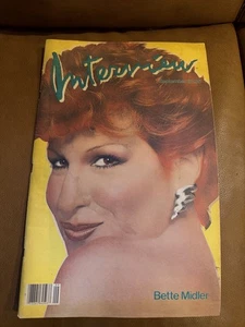Andy Warhol Interview Magazine, April 1982 Bette Midler September 1982 - Picture 1 of 2