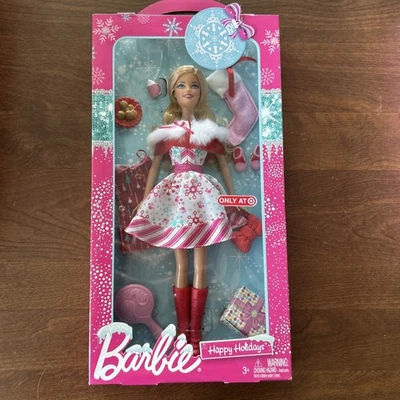 NUEVO EN CAJA MUÑECA BARBIE HAPPY HOLIDAYS 2010 TARGET EXCLUSIVO Foto 1 de 4