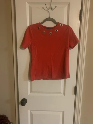 Blusa Mountain Lake Roja Talla Pequeña En Excelente Estado Foto 1 de 3