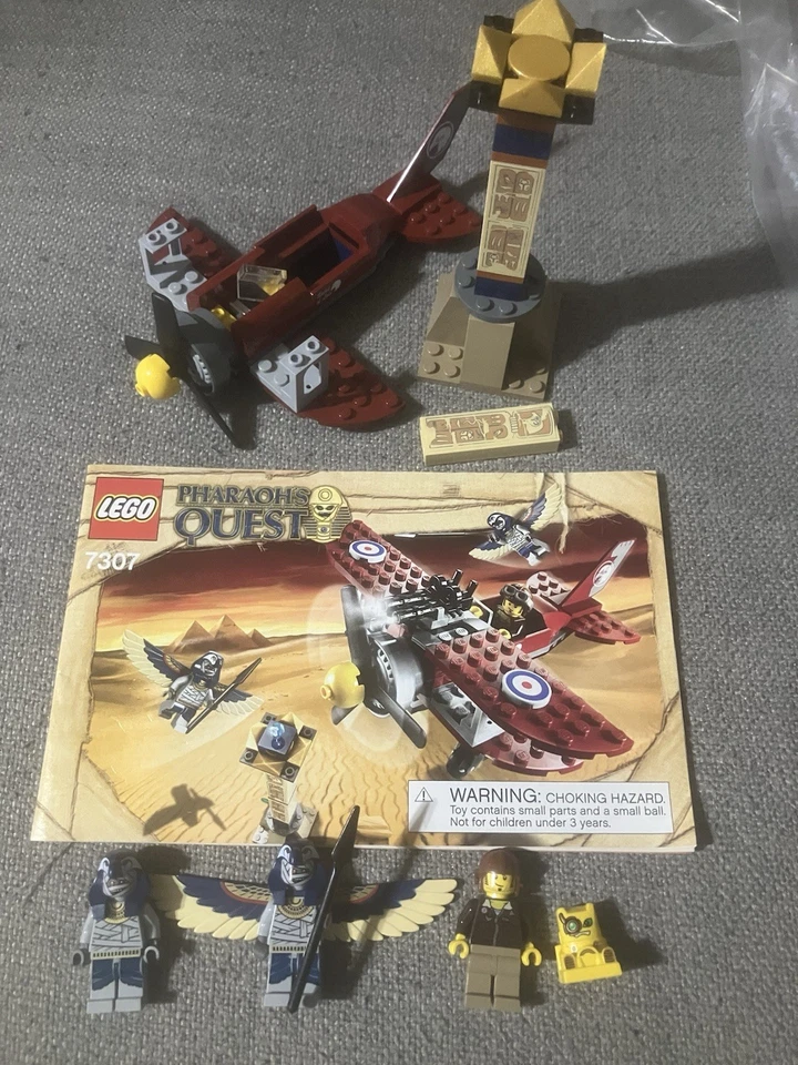 LEGO 7307 Pharaoh's Quest Flying Mummy Attack W/ Minifigures INCOMPLETE - Image 1 of 4