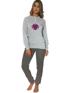 PIGIAMA DONNA  INVERNALE DONNA RENATO BALESTRA  CALDO CORAL MICRO PILE - Foto 1 di 5