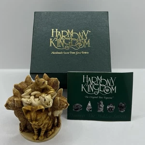 Harmony Kingdom "Major Mousers" Box Figurine Vintage - Picture 1 of 12