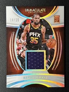 2024-25 Panini Immaculate Blockchain Kevin Durant Patch 18/25 SSP SUNS#Z - Picture 1 of 2