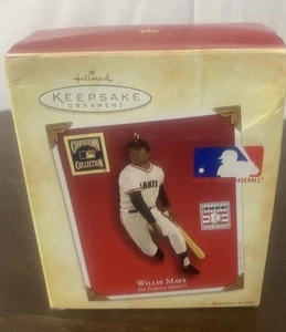 2004 Willie Mays San Francisco Giants Hallmark  Ornament Cooperstown Collection - Picture 1 of 8