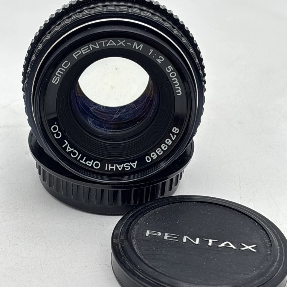SMC Pentax-M f2 Lens 50mm With Caps And Very Light Fungus - Image 1 of 4