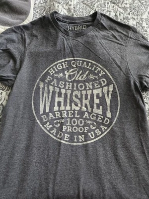 Mens Size Small Gray Whiskey T Shirt - Image 1 of 3