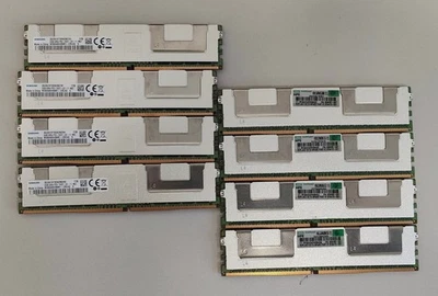 64GB Org. HPE Samsung M386A8K40BM1-CRC DDR4-2400 LRDIMM 805358-B21 809085-091 - Image 1 of 4