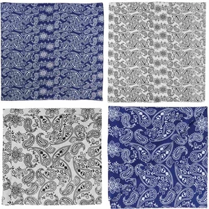 Bandana Paisley Allover Halstuch eckig - Bild 1 von 20