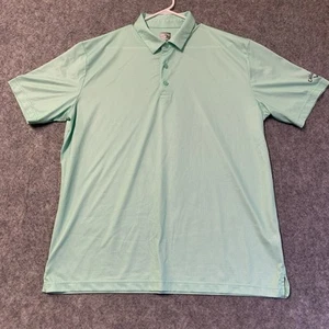 Callaway Polo Shirt Mens XL Green White Opti-Dri Golf Short Sleeve - Picture 1 of 16