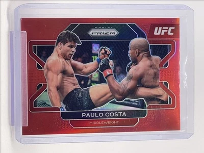 PAULO COSTA 2022 PANINI PRIZM UFC RED MIDDLEWEIGHT #68 /299 Q5686 - Image 1 of 2