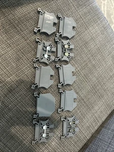 Morsettitalia Euro 2.5 Feed Through DIN Rail Mount Terminal Blocks X10 Used - Picture 1 of 8