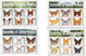 Briefmarkenblöcke komplett Schmetterlinge 2012 Bermuda Inseln - Bild 1 von 1