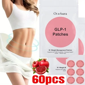 60 Pack Gewicht Verlust GLP-1 Patches Abnehmen Patches Gewicht Management Tools - Bild 1 von 18