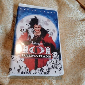 Disney Glen Close 101 Dalmatians- Vintage Collectible VHS Edition Movie - Picture 1 of 2