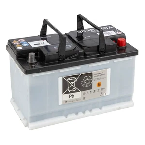 ORIGINAL VW Autobatterie Batterie Starterbatterie 12V 80Ah 380/640A 000915089G - Bild 1 von 5