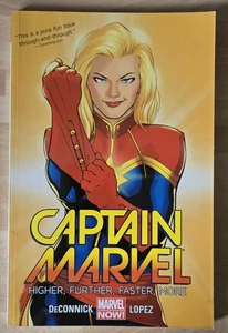 Captain Marvel Higher, Further, Faster, More TPB Paperback Graphic Novel - Picture 1 of 2
