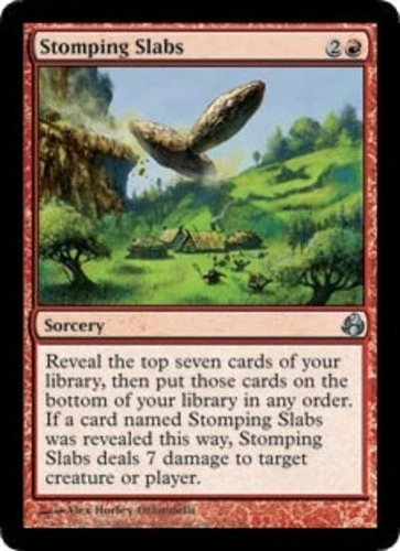 Stomping Slabs - Morningtide #107/150 MTG Magic The Gathering - Image 1 of 1