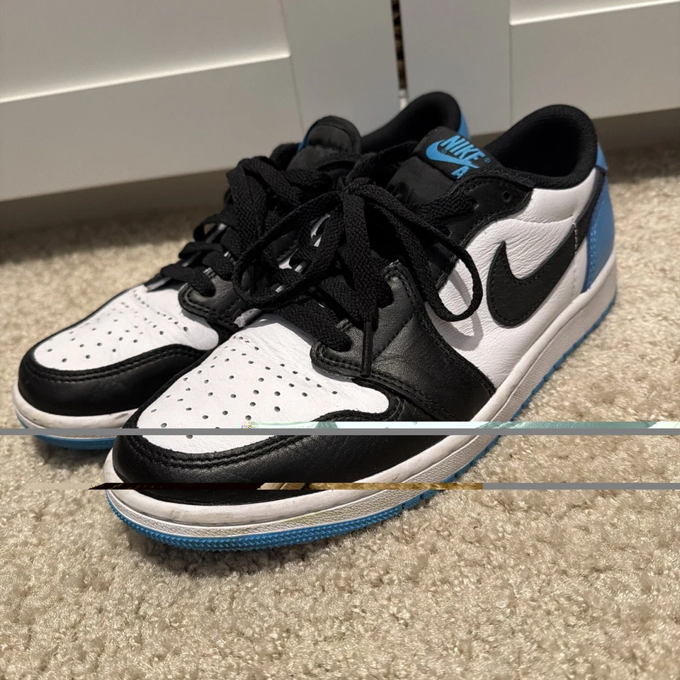 Talla 8.5 - Air Jordan 1 Retro OG Bajo UNC Foto 1 de 4