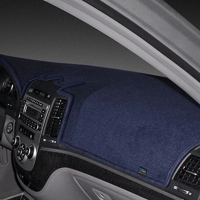 For Jaguar XJ8 98-03 Dash Designs Dash-Topper Poly-Carpet Dark Blue Dash Cover Foto 1 de 2