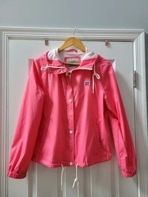 Levi's Pink Retro Raincoat size medium - Image 1 of 3