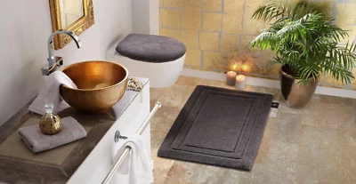 BADEMATTE OTTO KERN GAMAL [100 X 60 CM ] RECHECKIG GRAU RUTSCHHEMMEND NEU & OVP  - Bild 1 von 2