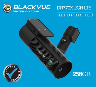 BlackVue Dash Cam DR770X-2CH LTE Front and Rear Wi-Fi GPS (256GB) - REFURB - Image 1 of 4
