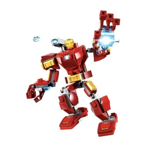 Iron Man Mecha Avengers Superhero Building Blocks Bricks Free P&P UK Stock - Picture 1 of 1