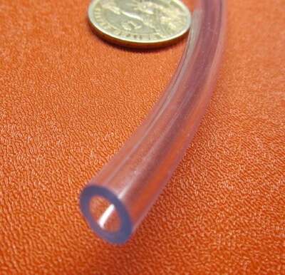 PVC Tubing, Clear, 5/16" OD x 3/16" ID x 1/16" Wall x 100 Foot Coil - Image 1 of 4