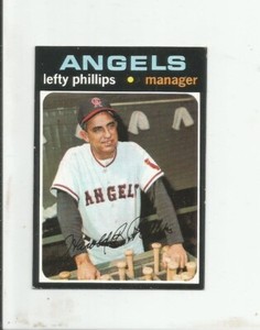 1971 Topps #279 Lefty Phillips Angels NM